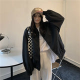 Windbreaker Y2k Oversized Bomber Jacket