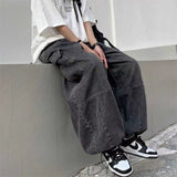 Baggy Elastic Waist Pants