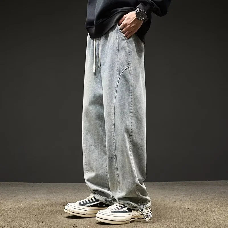 Jeans larges streetwear tendance automne