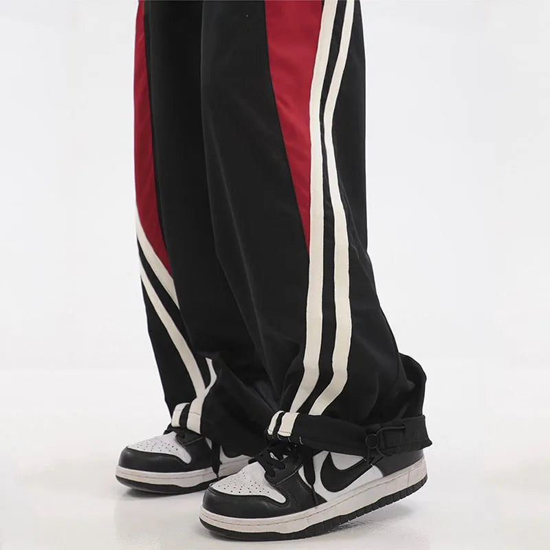 Gestreifte Vintage Hip-Hop Jogginghose