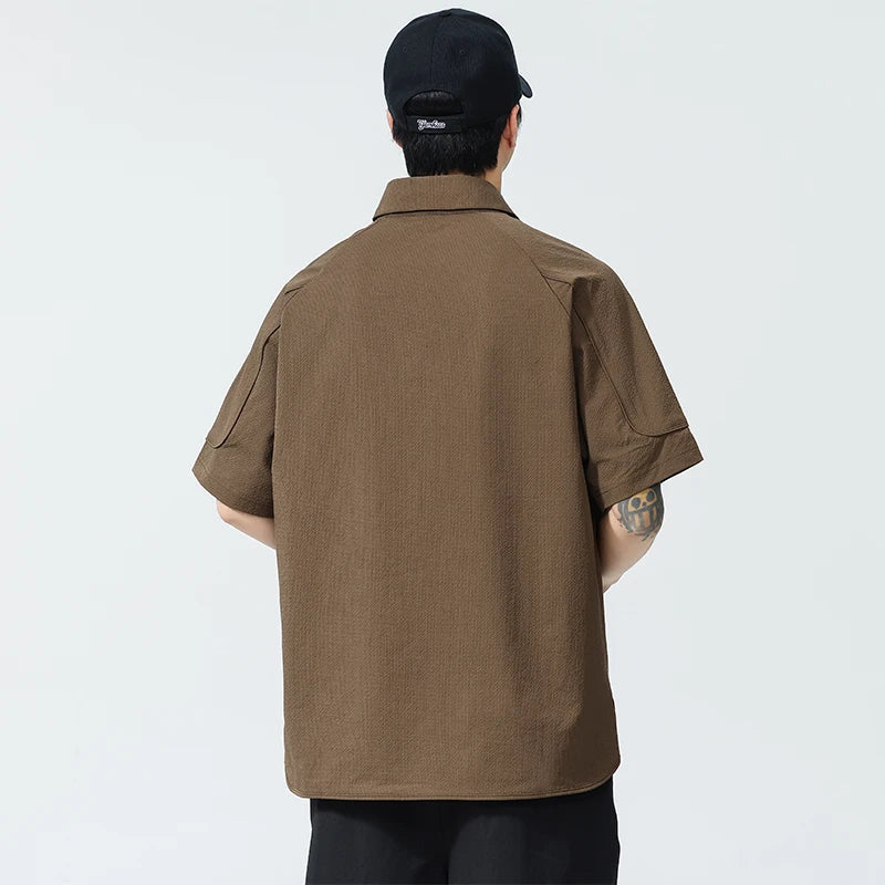 남성 프리미엄 캐주얼 루즈핏 폴로 티셔츠