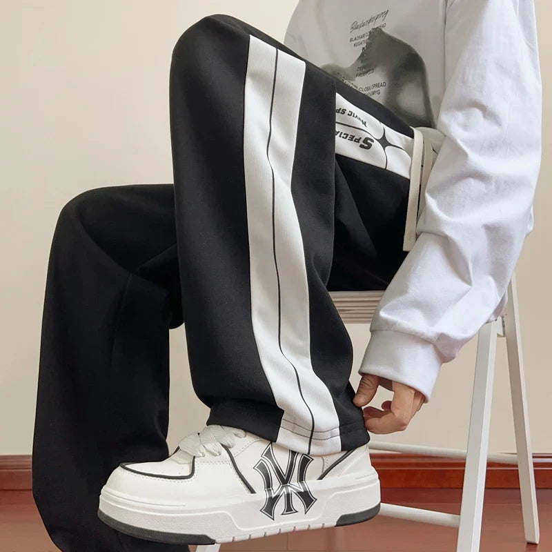 Trendy American Style Hip Hop Casual Sweatpants