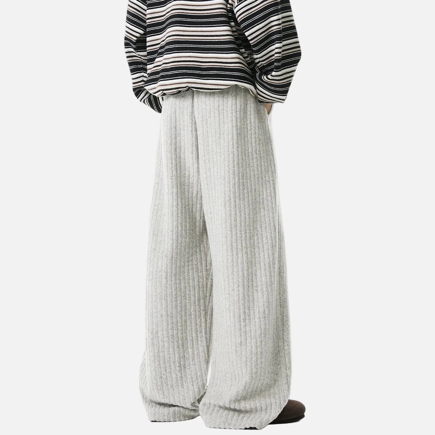 Japanese Pleated Heavyweight Loose Sweatpants