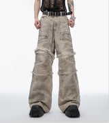Vintage Jeans im amerikanischen Stil mit Reißverschluss