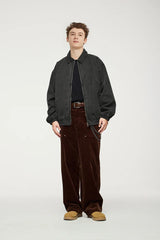 Vintage Windjacke mit Umlegekragen