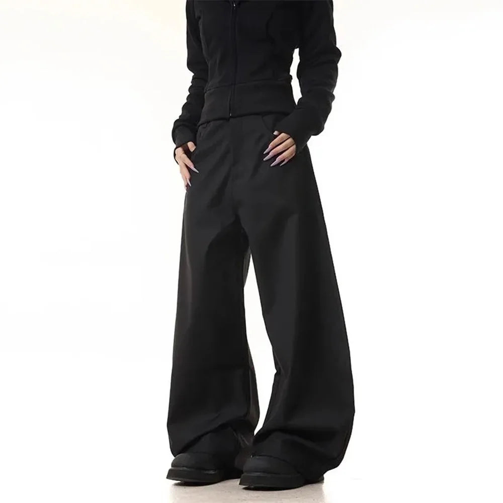 Retro-Freizeithose für Herren mit weitem Bein