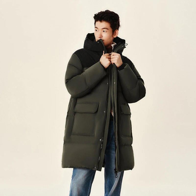 Long Puffer Down Coat