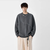 Y2K Cozy Embroidered Long Sleeve Sweatshirt