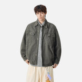 Versatile Casual Button-Up Denim Jacket