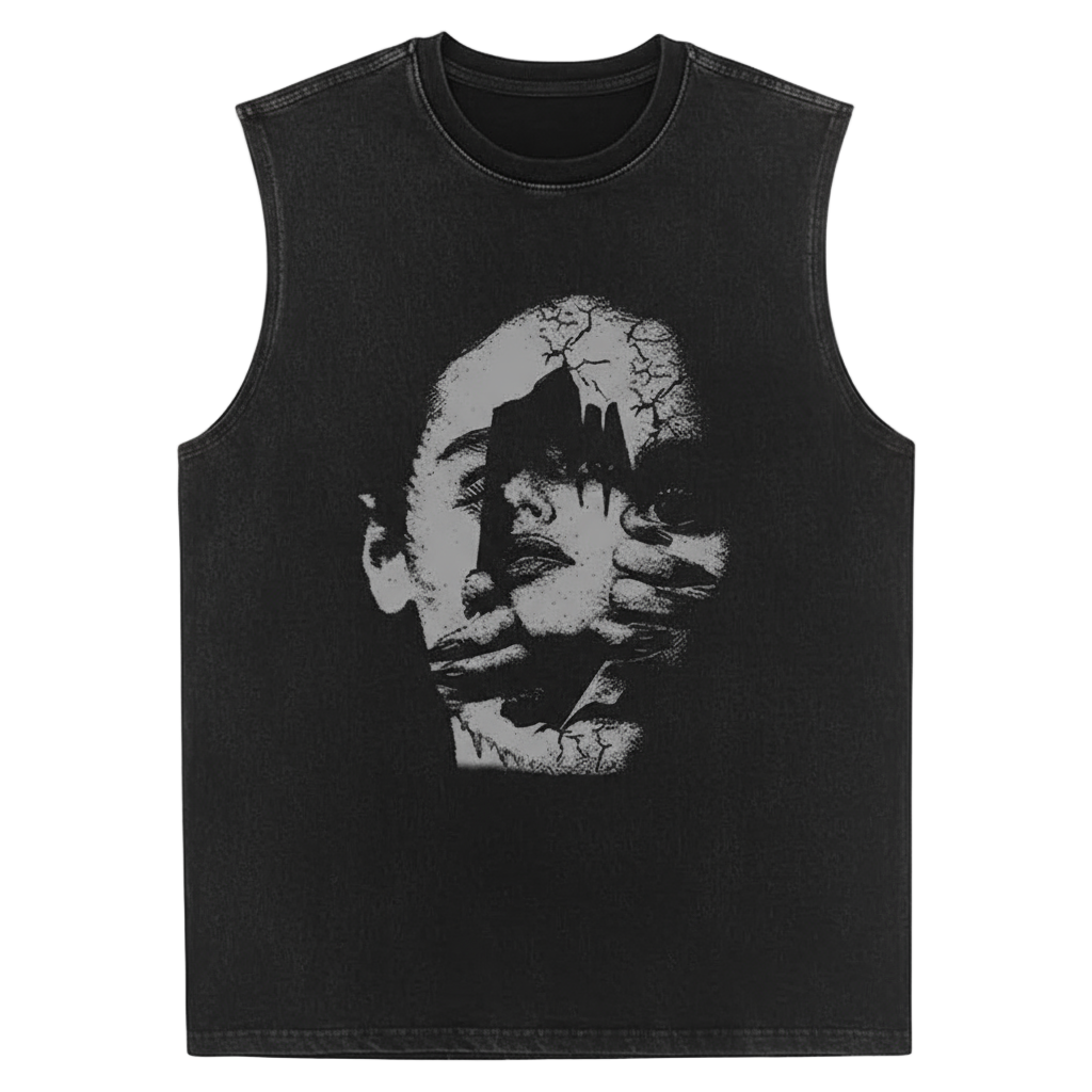 Y2k Vintage Tank Top Vest