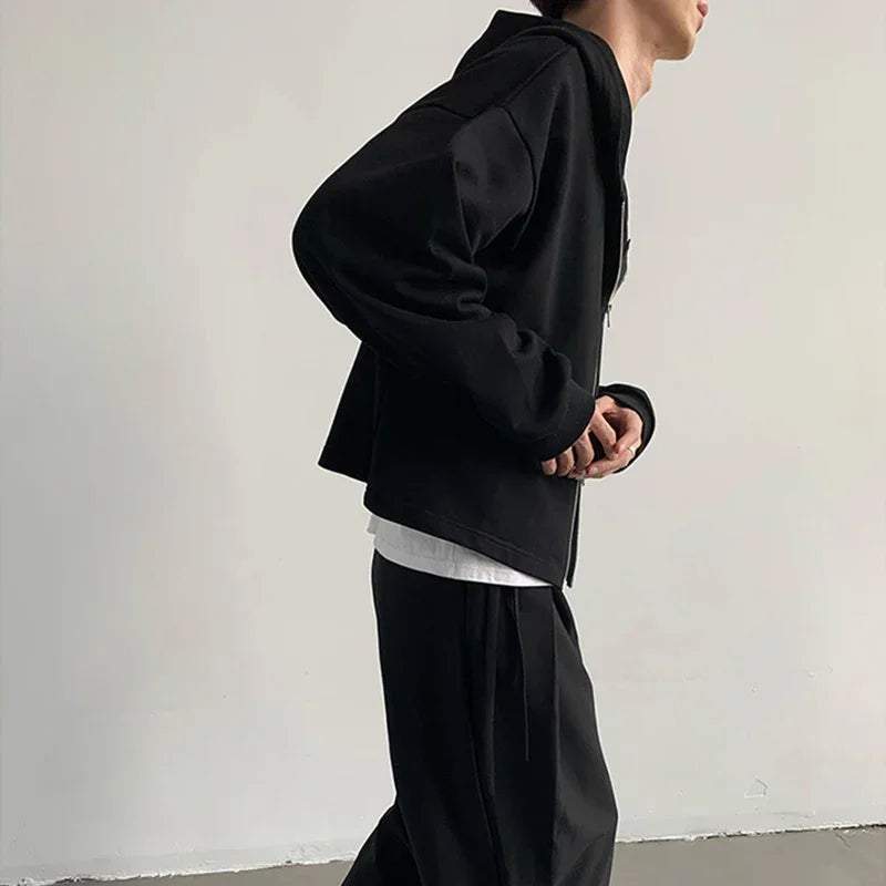 Cool Comfort Cozy Korean Zipper Sweatshirts