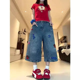 Retro Baggy Denim Jorts