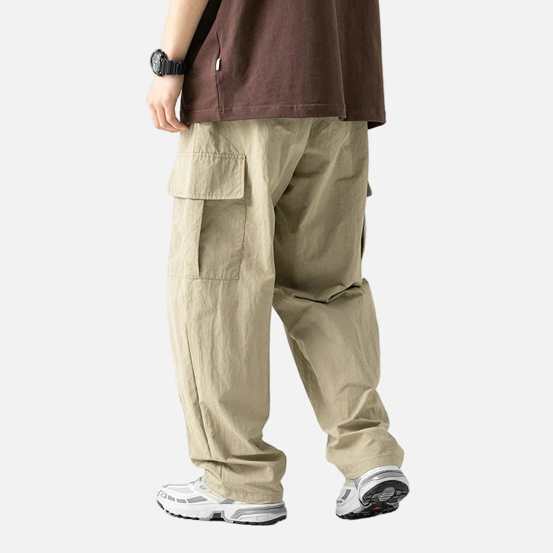 Summer Versatile Solid Color Cargo Pants