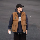 Japanese Trend Thickened Winter Cotton Vest
