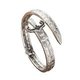 Exquisite Carving Retro Pattern Zirconia Bracelet