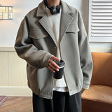 Lässige koreanische Soft-Boy-Jacke
