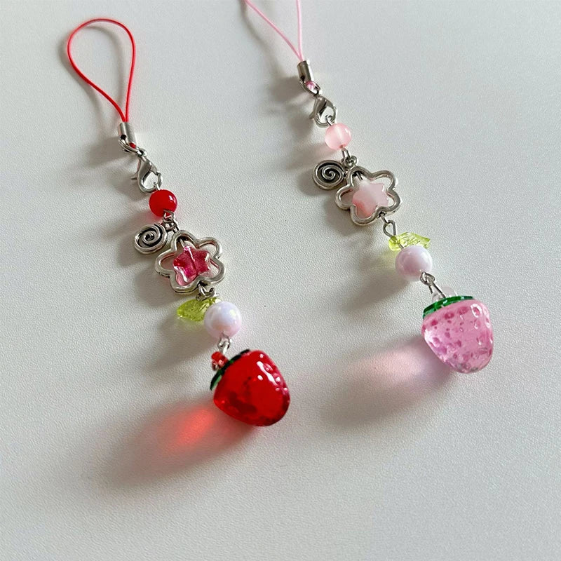 Floral Charm Keychain