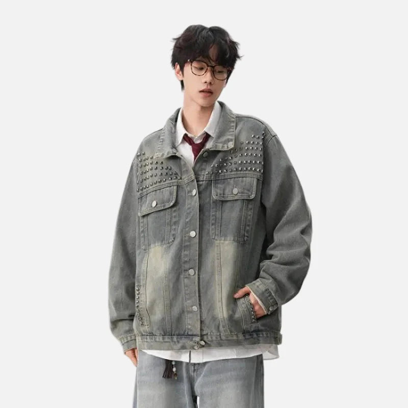 Streetwear Stylish High Street Denim Jacket