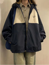 American Vintage Patchwork Long Sleeve Jacket