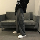 Men's vintage Casual Oversize Cargo Sweatpants