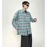 Premium Y2K Oversized Casual Streifenhemd mit Knöpfen
