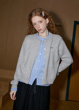 Stylish Fake Two Piece Knit Cardigan
