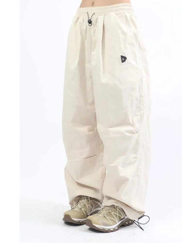 Techwear Cargo Parachute Pants
