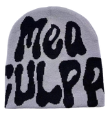 Knitted Letter Print Beanie