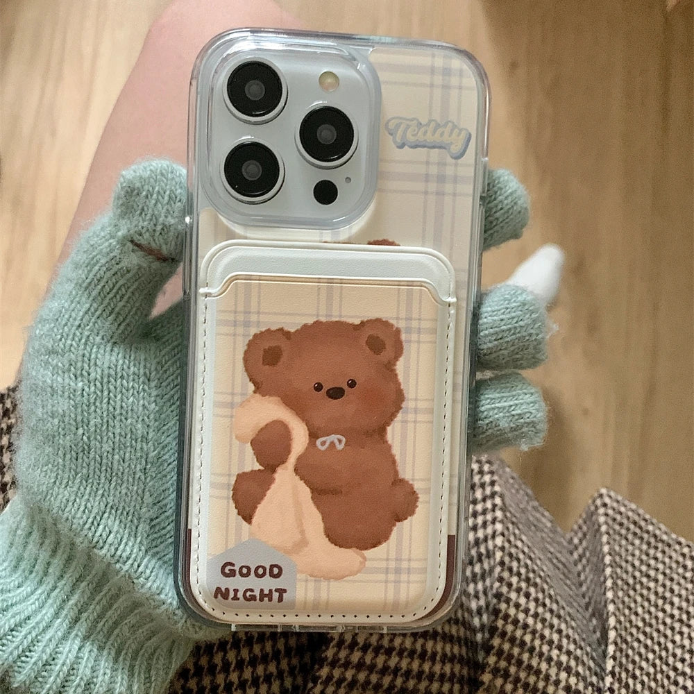 테디 베어 나이트 아이폰 케이스