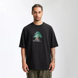 Thick Print Loose Fit Heavyweight T-Shirt