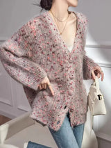 Handesome Elegant Chic V-Neck Cardigan
