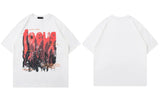Vielseitiges Streetwear-T-Shirt aus Baumwolle mit Grafikprint im Oversized-Stil