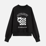 Premium American Style Plaid Fleece Sweatshirt