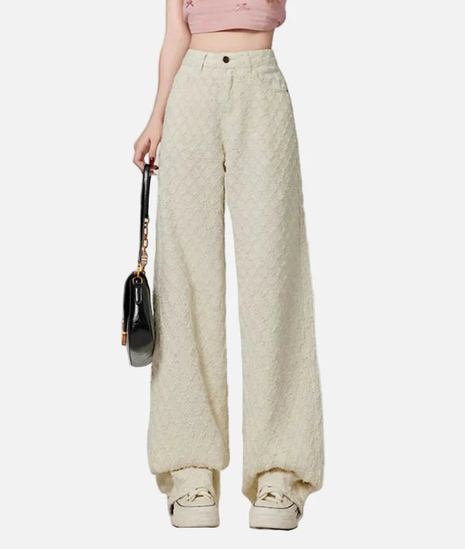 Y2K Chic Apricot High Waisted Denim Jeans