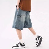 Baggy High Blue Denim Jorts