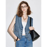 Vintage Western Style Slim Fit Vest