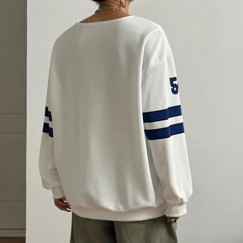 Y2K Oversized Energy Retro Personalized Sweatshirt