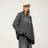 NICE Slogan Sweater