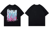 Vielseitiges Streetwear-T-Shirt aus Baumwolle mit Grafikprint im Oversized-Stil