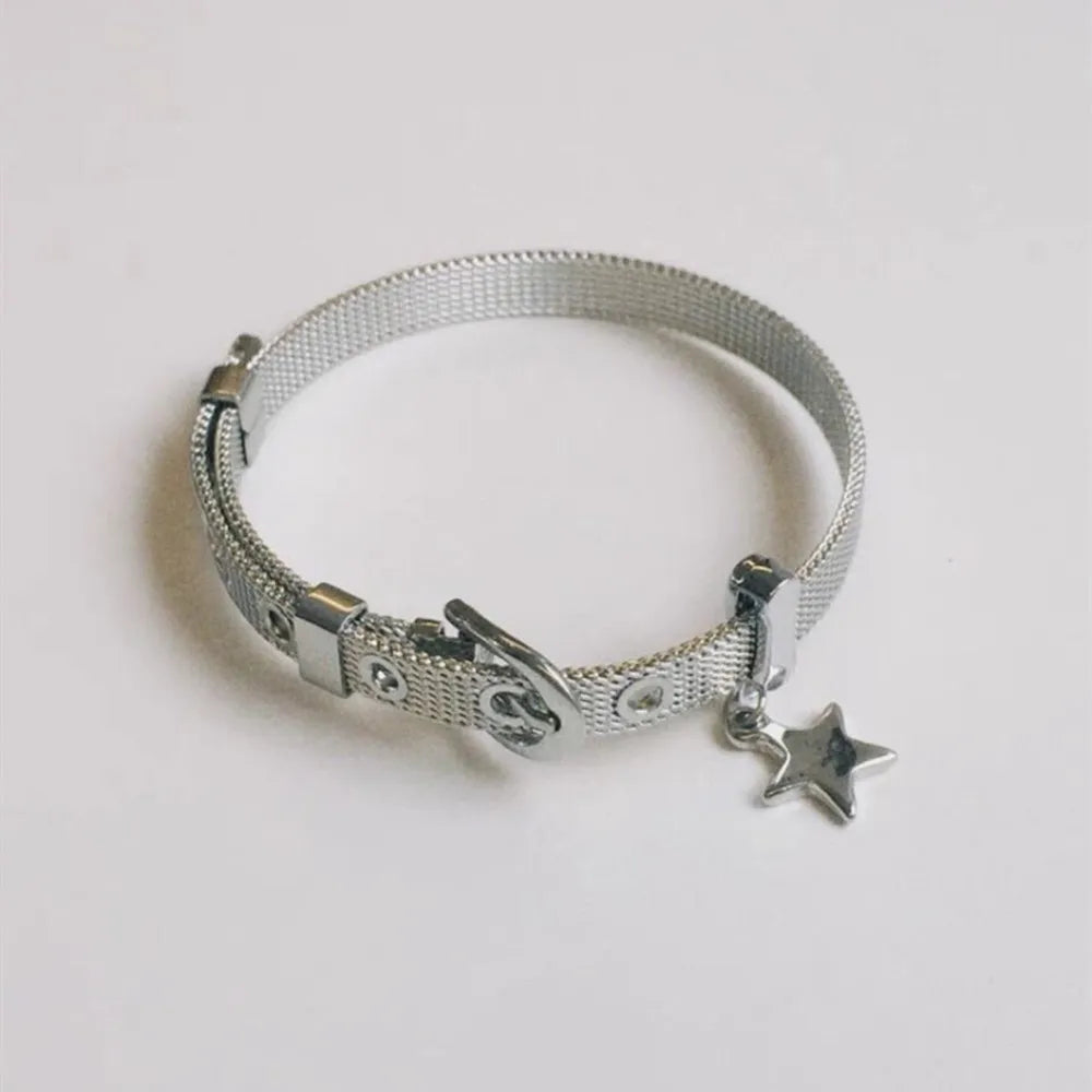 Y2K Star Titanium Steel Bracelet