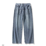 Y2K Loose Korean Straight Leg Denim Jeans