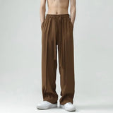 Spring Dimensional Deconstructed Casual Pants