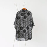 Hochwertiges japanisches Cityboy-Oversize-Hemd