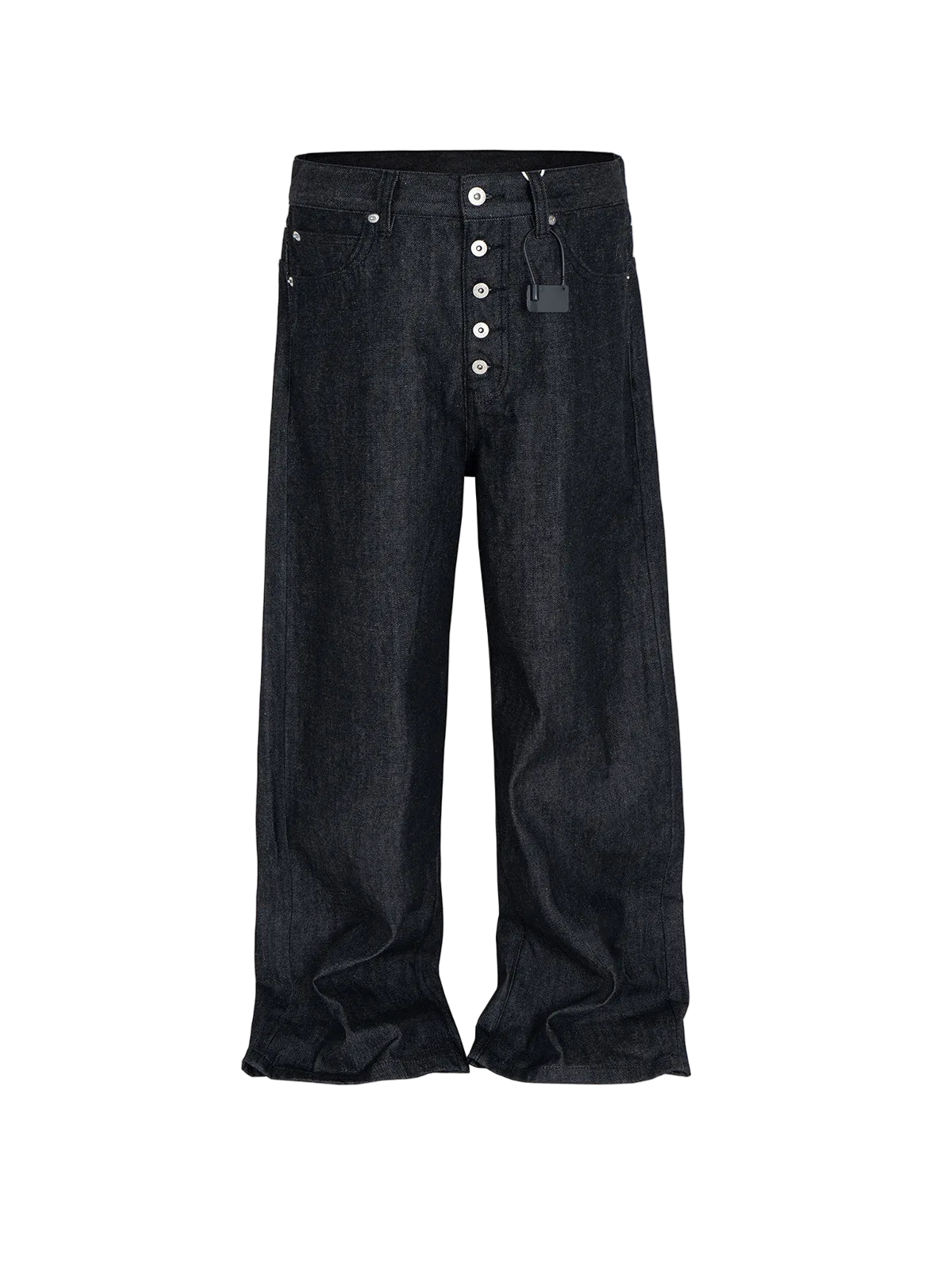 High Street Dark Blue Straight-Leg Jeans