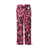 Thorn Flower Printed Camouflage Baggy Pants