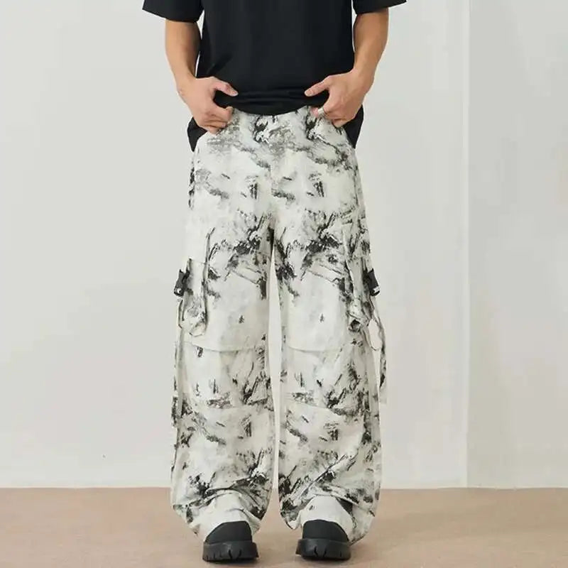 American High Arcade Style Tie Pants