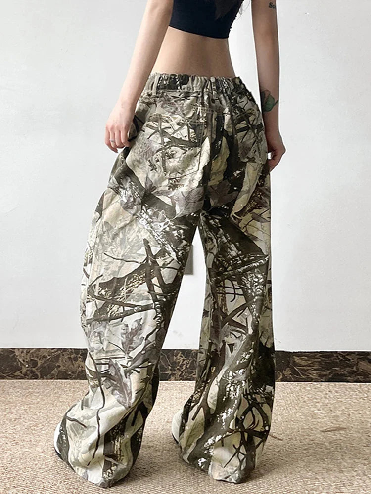 Effortless Cool American Style Loose Pants