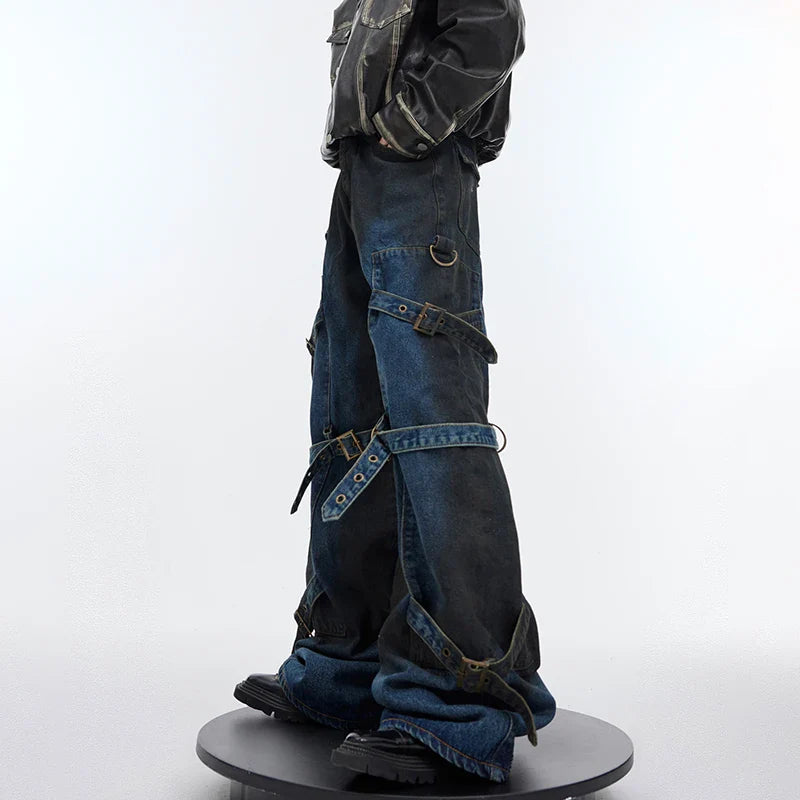 Stylish Streetwear Personalized Bell Bottom Jeans