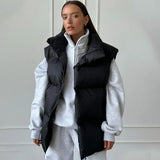 Warm Oversized Cotton Vest
