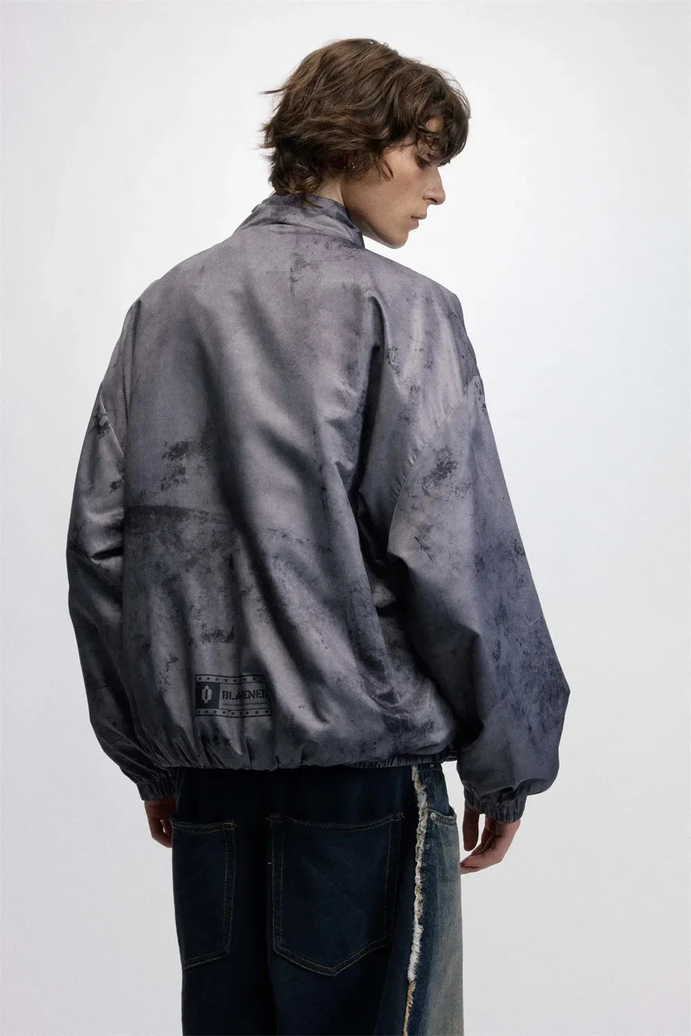 Mens Winter Stylish Stand Collar Puffer Jacket